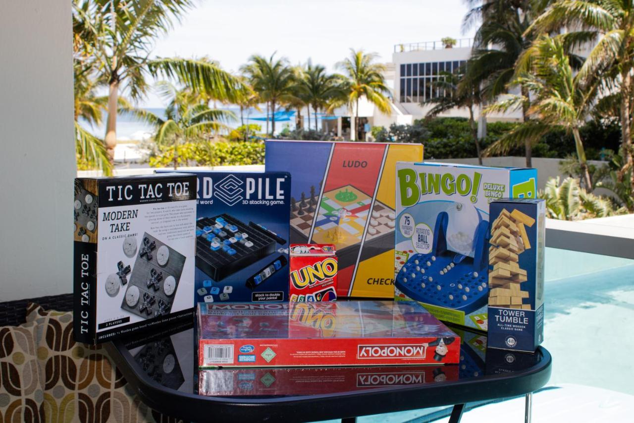 הוליווד Beach Bliss Steps To Ocean, Pool & Game Room Fun מראה חיצוני תמונה